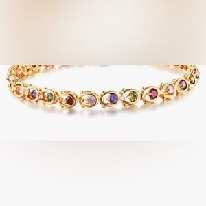 Rainbow Gemstone Braclet